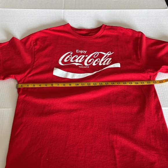 Coca Cola red short sleeve t shirt men’s size XL - Picture 5 of 6